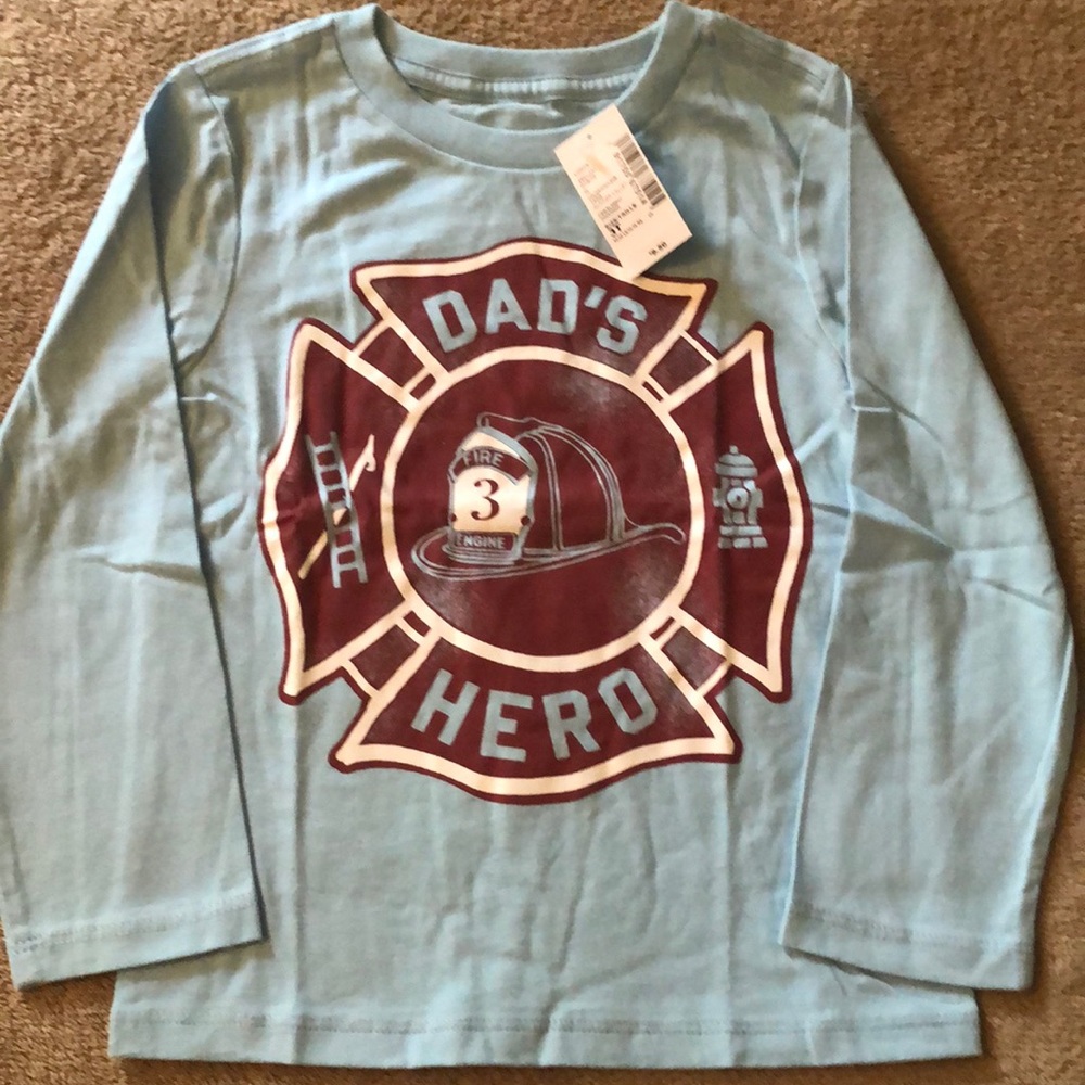 Children’s Place graphic long sleeve top.